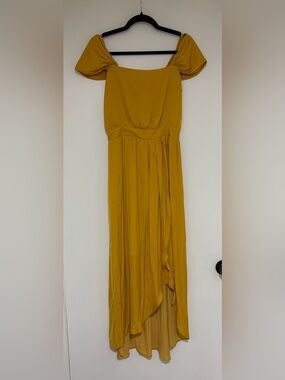 Modern Citizen Mustard Yellow High Low Dress Size Medium